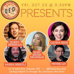 QED Presents (10/23 9:30)