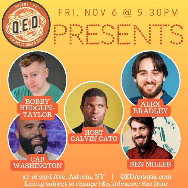 QED Presents (11/6 9:30)