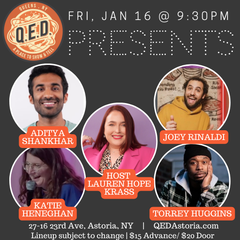 QED Presents (1/16 9:30)