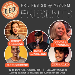 QED Presents (2/20 7:30)