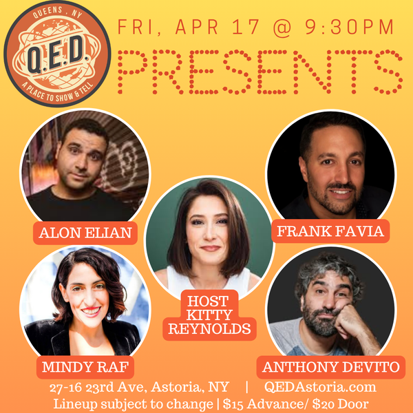 QED Presents (4/17 9:30)