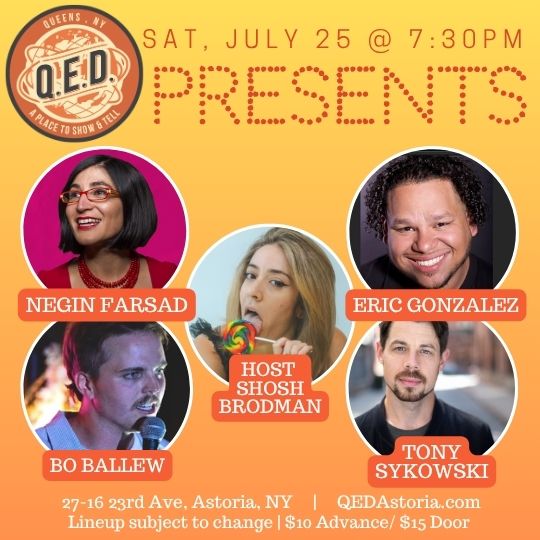 QED Presents (7/25 7:30)