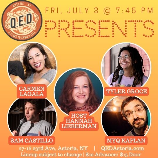 QED Presents (7/3 7:45)