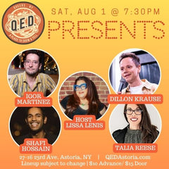 QED Presents (8/1 7:30)