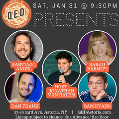 QED Presents (1/31 9:30)
