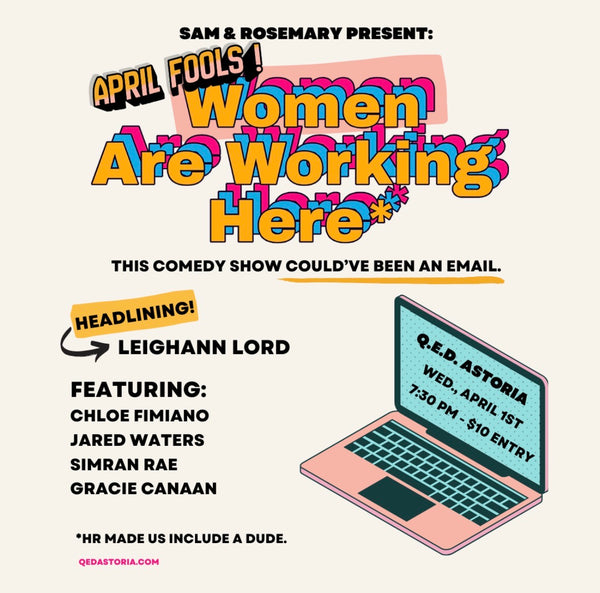 Women Are Working Here