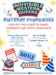 Indivisible Western Queens Bday Fundraiser!