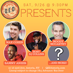 QED Presents (9/26 9:30)