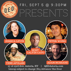 QED Presents (9/5 9:30)