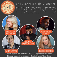 QED Presents (1/24 9:30)