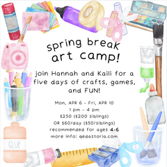 Spring Break Art Camp!