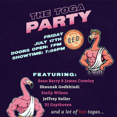 Ugly Flamingos Presents: Toga Party!