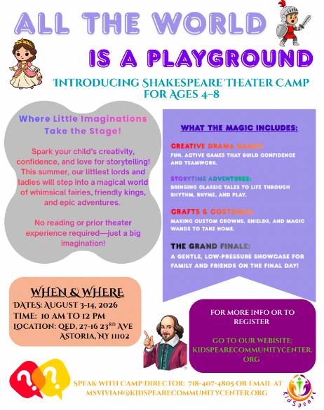 Kidspeare Summer Camp