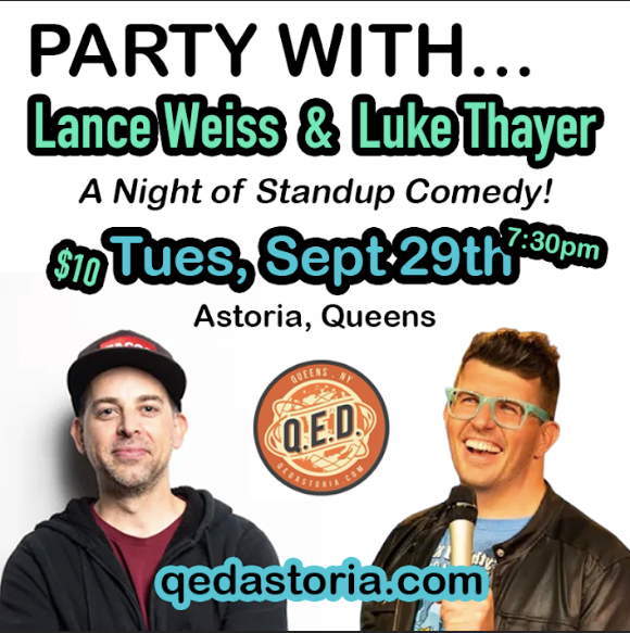PARTY WITH... Lance Weiss + Luke Thayer
