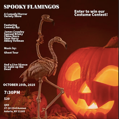 Spooky Flamingoes