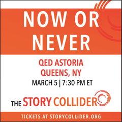 The Story Collider: True, personal stories about science