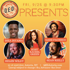 QED Presents (9/25 9:30)